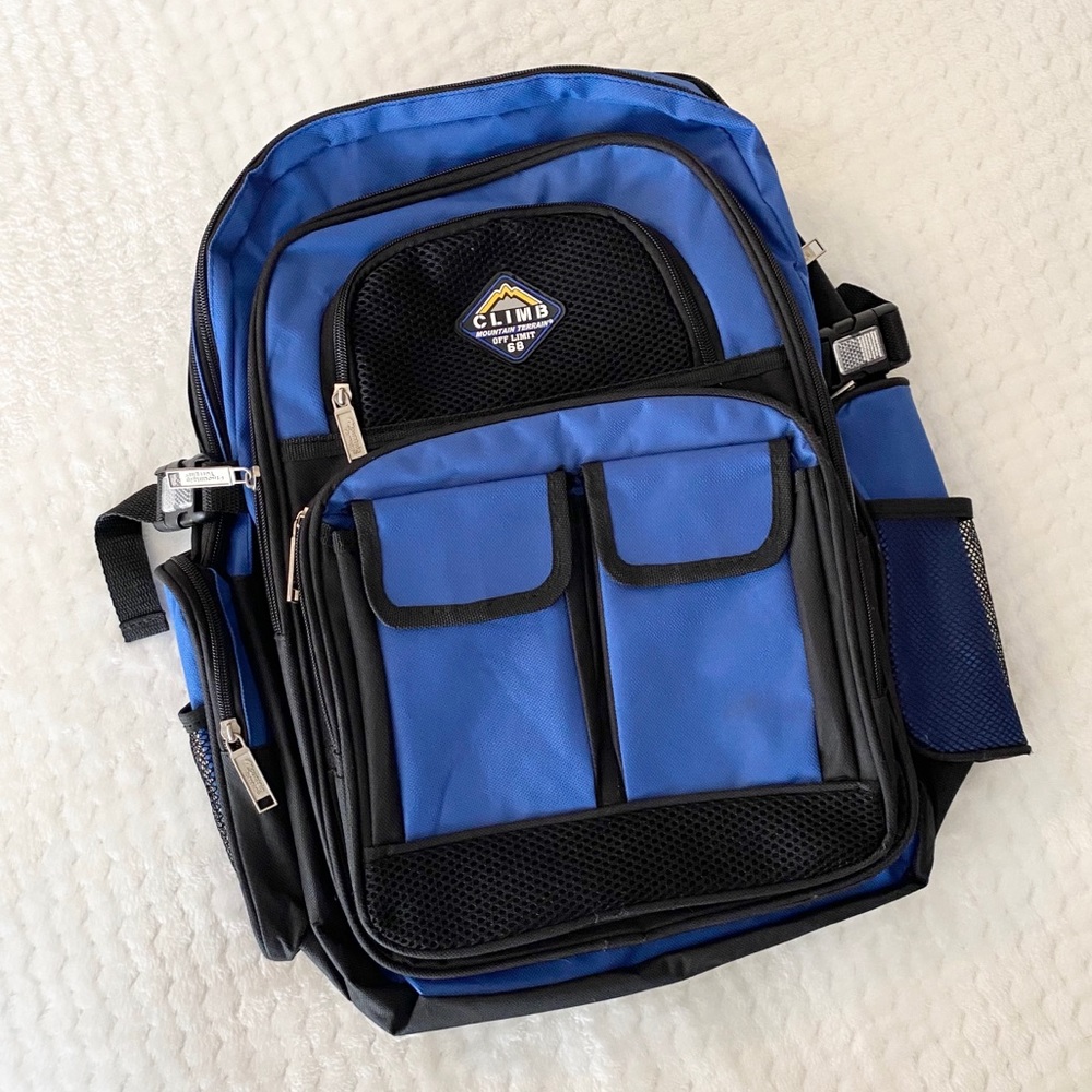 CLIMB Mountain Terrain Off Limit School Backpack